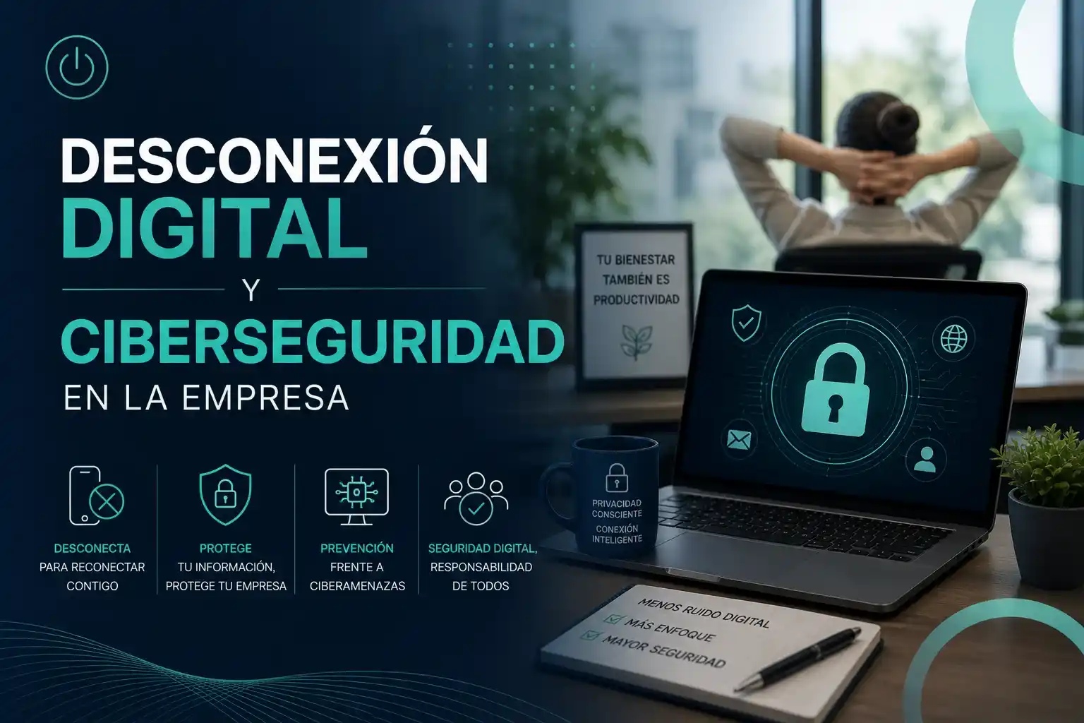 Desconexión digital y ciberseguridad en la empresa
